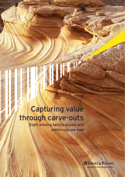 Capturing value through carve-outs: Eight winning tactics buyers