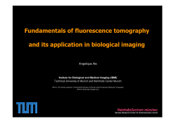 Fundamentals of fluorescence tomography and its