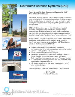Distributed Antenna Systems (DAS)