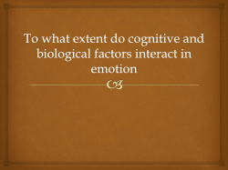 To what extent do cognitive and biological factors