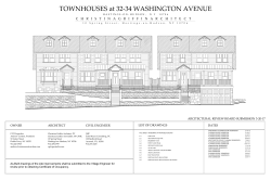 TOWNHOUSES at 32-34 WASHINGTON AVENUE
