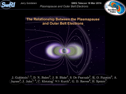 Plasmapause and Outer Belts