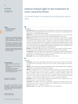 Intense Pulsed Light in the treatment of scars caused by - fi