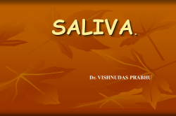Chemical composition and functions of saliva