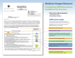 Medicare Oxygen Resource