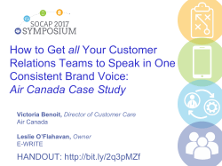 How to Get all Your Customer Relations Teams to Speak in One