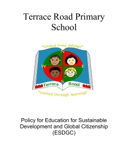 ESDGC policy - Swansea Edunet