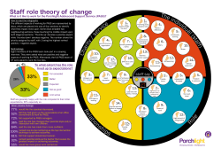 Staff role theory of change