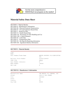 MARVEL MYSTERY OIL/LUBRICATING OIL