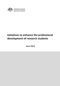 DOCX file of Initiatives to enhance the professional