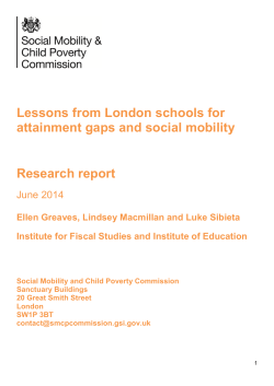 Lessons from London schools for