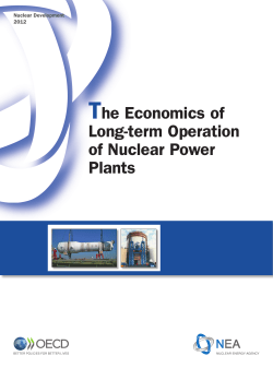 The Economics of Long-term Operation of Nuclear Power Plants