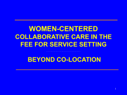 - Sex and Gender Womens Health