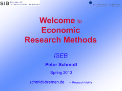 Global Economics