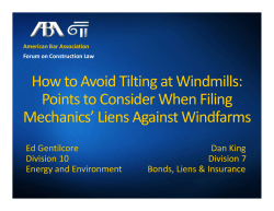 How to Avoid Tilting at Windmills: Points to Consider When Filing
