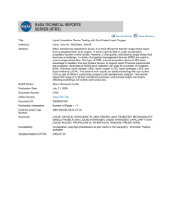 Liquid Acquisition Device Testing with Sub