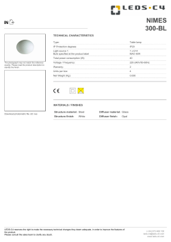 nimes 300-bl - Leds-C4