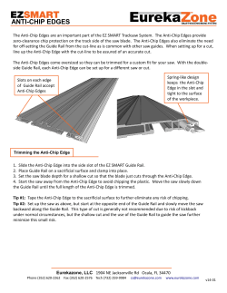 anti-chip edges - EurekaZone Systems