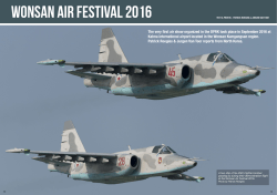 The very first air show organized in the DPRK took place