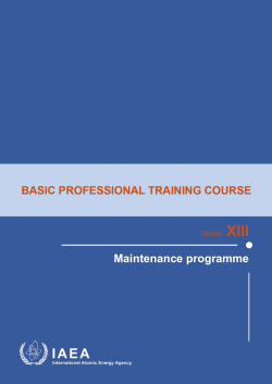 Module13 Maintenance programme - gnssn