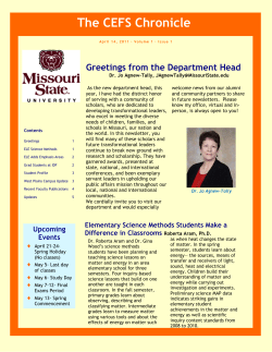 Click here to view our April Newsletter