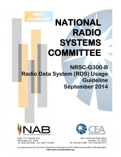 NRSC-G300-B - National Radio Systems Committee