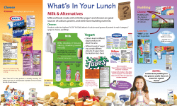 NOTE: Choose: Milk and foods made with milk (like yogurt and