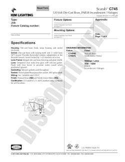 ScarabTM C745 - Kim Lighting