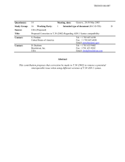 00304007 - TIA - Telecommunications Industry Association
