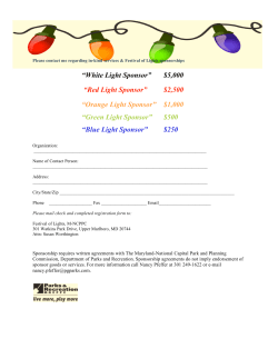 Orange Light Sponsor