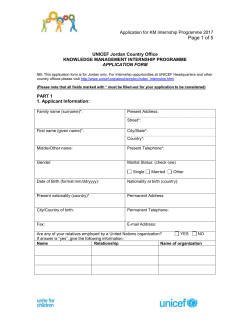 knowledge community on children in india internship