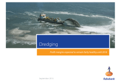 Rabobank (2013) - Central Dredging Association