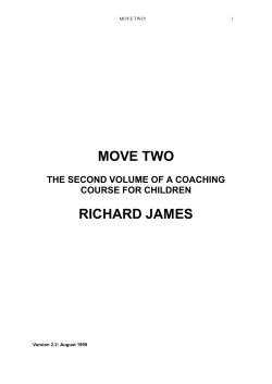 MOVE TWO RICHARD JAMES