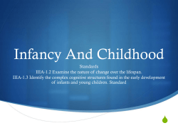 Infancy And Childhood