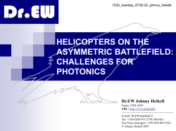 operational capability of helicopter ew