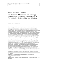 Fluctuation Theorems for Entropy Production and Heat Dissipation