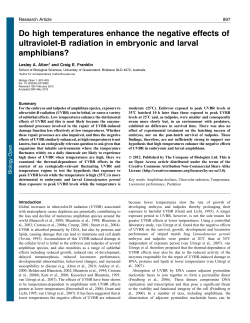 Do high temperatures enhance the negative effects