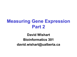 Applied Microarrays Slides