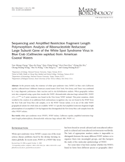 Sequencing and Amplified Restriction Fragment Length