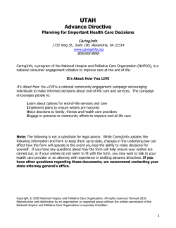 Advance Directives