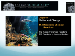 Balancing Chemical Equations balanced