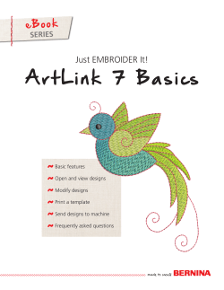 BERNINA ArtLink 7 eBook
