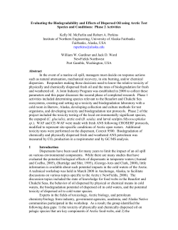 In the event of a marine oil spill, managers must decide