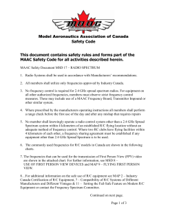 MAAC Safety Code - MAAC Member Database