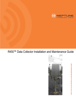 Installation Instructions - Neptune Technology Group