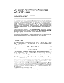 Line search algorithms with guaranteed