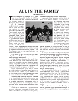 all in the family - Indiana Basketball Hall of Fame