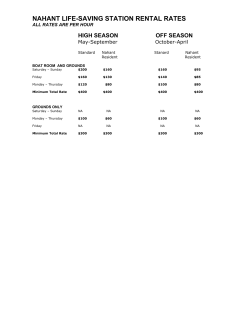 nahant life-saving station rental rates