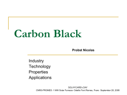 Carbon Black - Promes CNRS