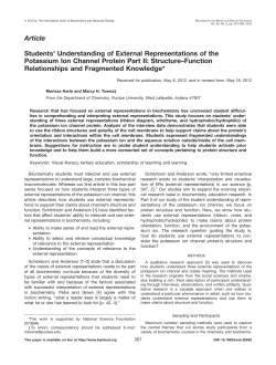Students` understanding of external representations of the